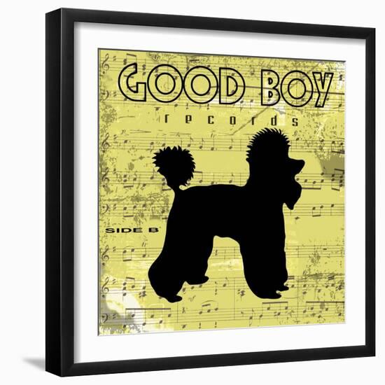 Good Boy  C1-Taylor Greene-Framed Art Print