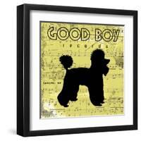 Good Boy  C1-Taylor Greene-Framed Art Print