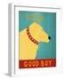 Good Boy Yellow-Stephen Huneck-Framed Giclee Print