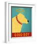 Good Boy Yellow-Stephen Huneck-Framed Premium Giclee Print