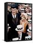 Good bye, M. Chips by Herbert Ross with Peter O'Toole and Petulia Clark, 1969 (photo)-null-Framed Stretched Canvas