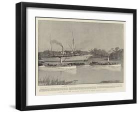 Good Bye!, the Ill-Fated Expedition to Benin Leaving Sapele-Joseph Nash-Framed Giclee Print