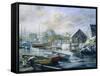 Good Catch for a Lazy Day-Nicky Boehme-Framed Stretched Canvas