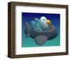 Good Catch-Chris Miles-Framed Art Print