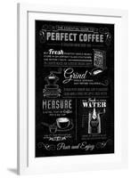 Good Coffee Guide-Tom Frazier-Framed Giclee Print