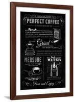 Good Coffee Guide-Tom Frazier-Framed Giclee Print