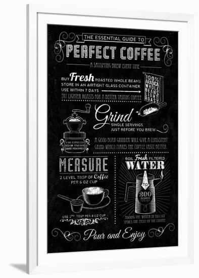 Good Coffee Guide-Tom Frazier-Framed Giclee Print