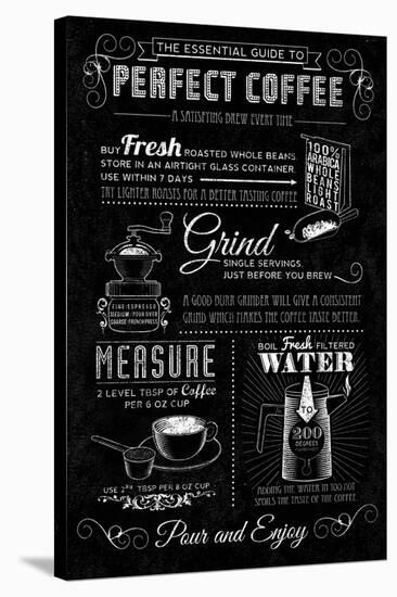 Good Coffee Guide-Tom Frazier-Stretched Canvas