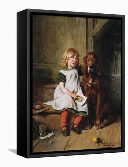 Good Companions-Felix Schlesinger-Framed Stretched Canvas