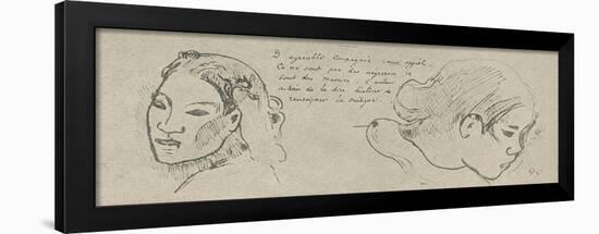 'Good Company, No Affectations', 1936-Paul Gauguin-Framed Giclee Print