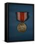 Good Conduct Medal for Service-null-Framed Stretched Canvas