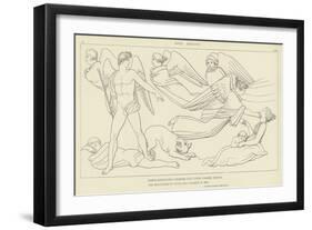 Good Daemons-John Flaxman-Framed Giclee Print