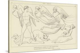 Good Daemons-John Flaxman-Stretched Canvas