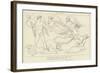 Good Daemons-John Flaxman-Framed Giclee Print