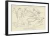 Good Daemons-John Flaxman-Framed Giclee Print