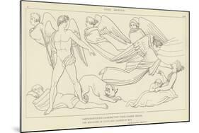 Good Daemons-John Flaxman-Mounted Giclee Print