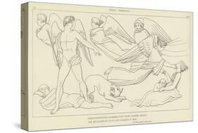 Good Daemons-John Flaxman-Stretched Canvas