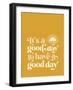 Good Day No1-Beth Cai-Framed Giclee Print