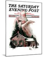 "Good Deeds" Saturday Evening Post Cover, December 6,1924-Norman Rockwell-Mounted Giclee Print