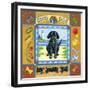 Good Dog Black Lab-Geraldine Aikman-Framed Giclee Print