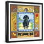 Good Dog Black Lab-Geraldine Aikman-Framed Premium Giclee Print