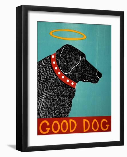 Good Dog Black-Stephen Huneck-Framed Giclee Print
