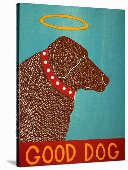 Good Dog Choc-Stephen Huneck-Stretched Canvas