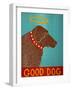 Good Dog Choc-Stephen Huneck-Framed Giclee Print