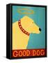 Good Dog Yellow-Stephen Huneck-Framed Stretched Canvas