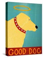 Good Dog Yellow-Stephen Huneck-Stretched Canvas