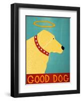 Good Dog Yellow-Stephen Huneck-Framed Giclee Print