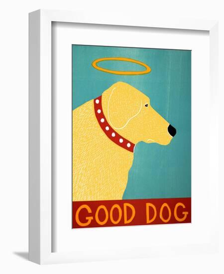 Good Dog Yellow-Stephen Huneck-Framed Giclee Print