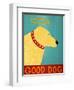 Good Dog Yellow-Stephen Huneck-Framed Giclee Print