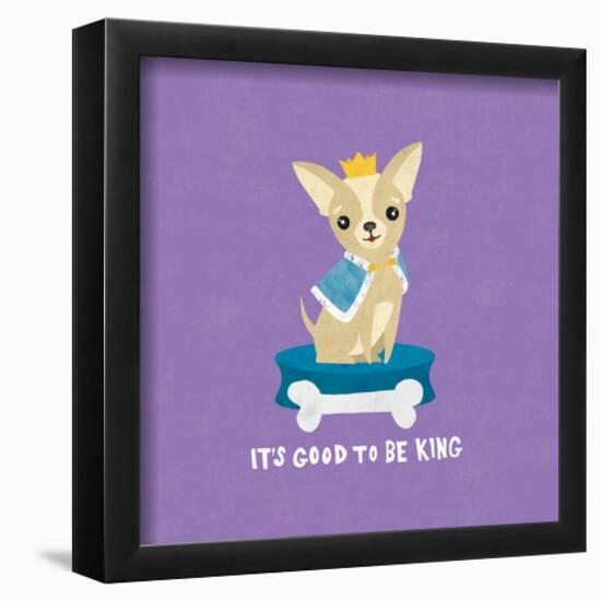 Good Dogs Chihuahua Bright-Moira Hershey-Framed Poster