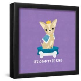 Good Dogs Chihuahua Bright-Moira Hershey-Framed Poster