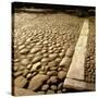 Good Example of American Stonework, famous cobblestones of Main Street in Nantucket 1850-Walker Evans-Stretched Canvas