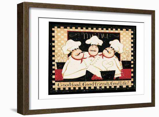 Good Food Good Friends 2-Dan Dipaolo-Framed Premium Giclee Print