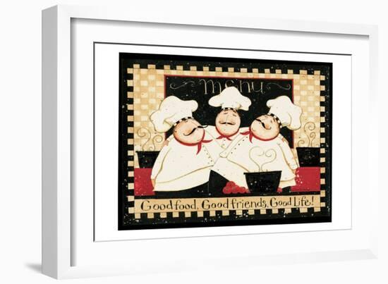 Good Food Good Friends 2-Dan Dipaolo-Framed Premium Giclee Print