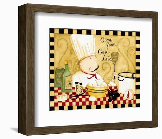 Good Food, Good Life-Dan Dipaolo-Framed Art Print