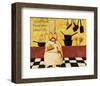 Good Food, Good Wine, Good Life-Dan Dipaolo-Framed Art Print