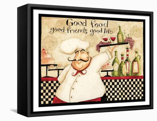 Good Food-Dan Dipaolo-Framed Stretched Canvas