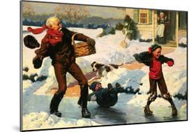 Good for Young and Old-Norman Rockwell-Mounted Giclee Print
