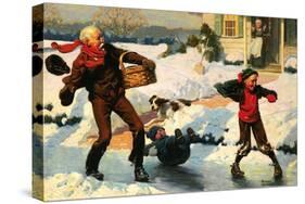 Good for Young and Old-Norman Rockwell-Stretched Canvas