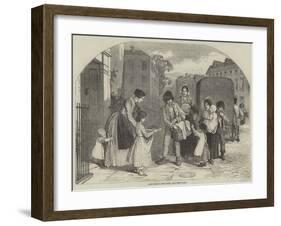 Good Friday Cross Buns-Myles Birket Foster-Framed Giclee Print