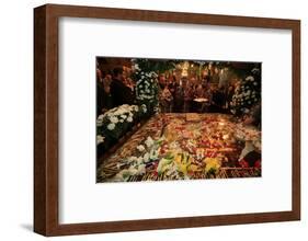 Good Friday in St. Gregory Palamas church, Greece-Godong-Framed Photographic Print