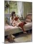 Good Friends, 1881-Albert Gustaf Aristides Edelfelt-Mounted Giclee Print