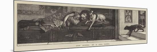 Good Friends-Sir Lawrence Alma-Tadema-Mounted Premium Giclee Print