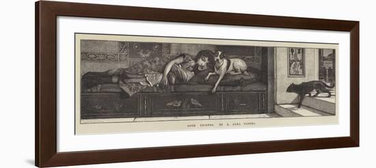 Good Friends-Sir Lawrence Alma-Tadema-Framed Giclee Print