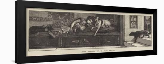 Good Friends-Sir Lawrence Alma-Tadema-Framed Giclee Print