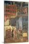 Good Government in the City,1338-40 (Detail of 57868) (Fresco)-Ambrogio Lorenzetti-Mounted Giclee Print